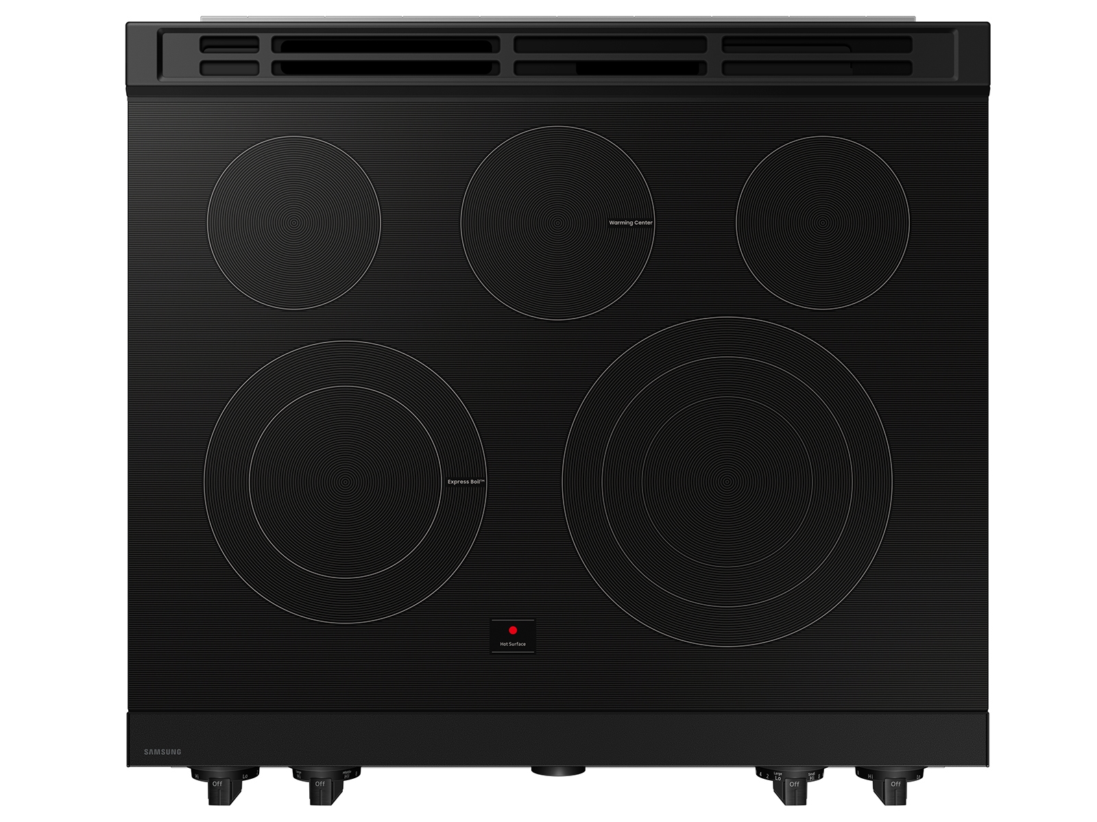 Thumbnail image of Bespoke 6.3 cu. ft. Smart Slide-In Electric Range with Air Sous Vide & Air Fry in White Glass