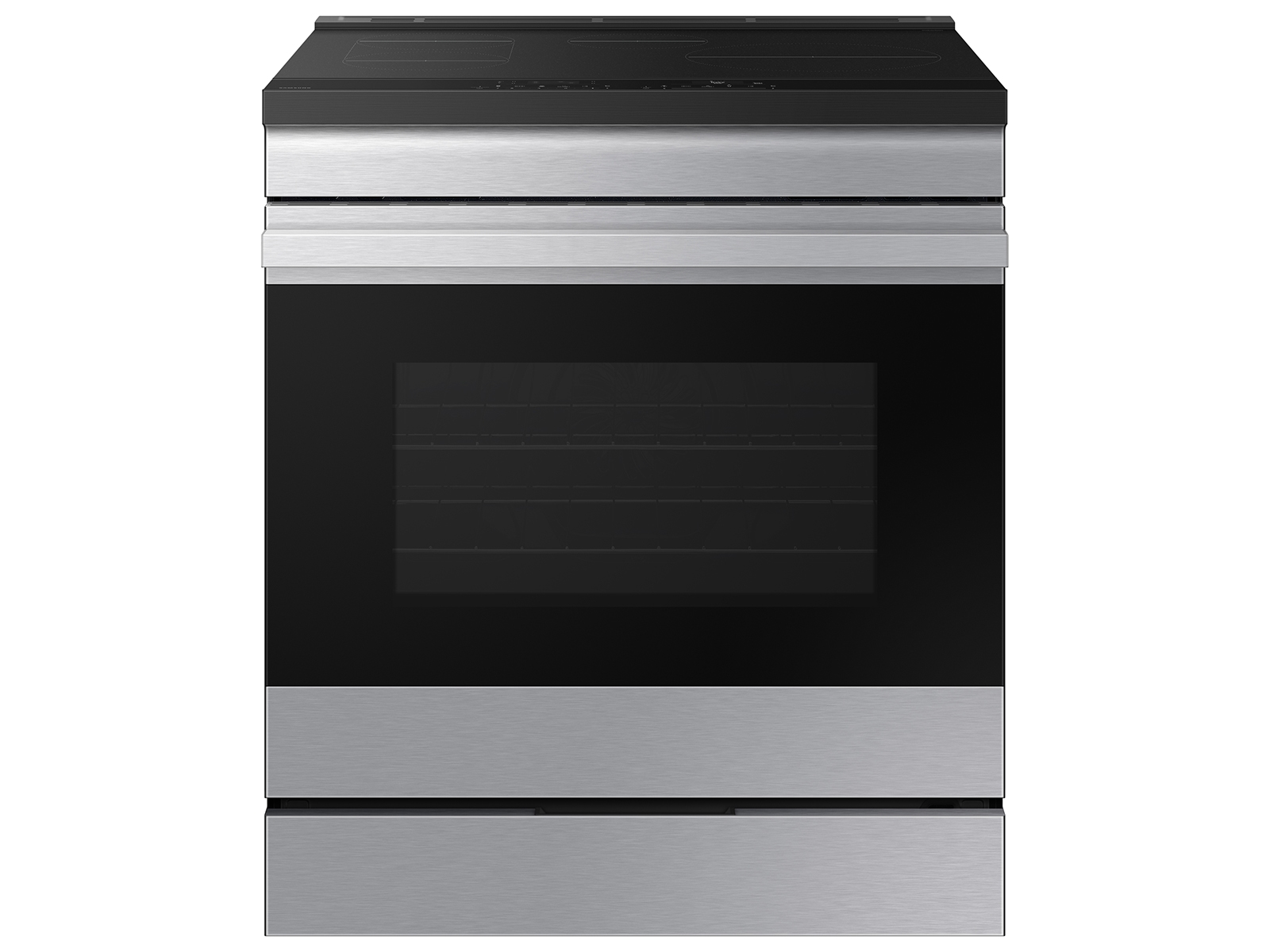 Thumbnail image of Bespoke 6.3 cu. ft. Smart Slide-In Induction Range with Ambient Edge Lighting&trade; &amp; Air Sous Vide in Stainless Steel
