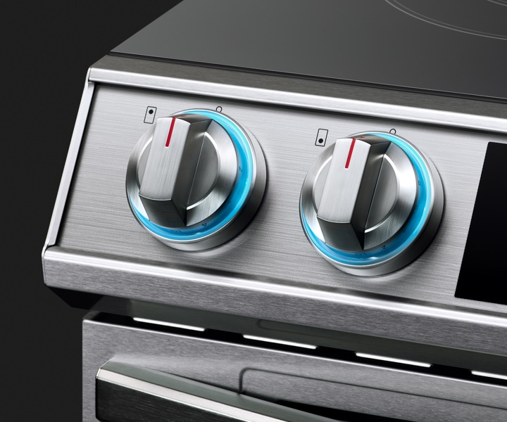SlideIn Ranges Front Control Stove & Oven Samsung US