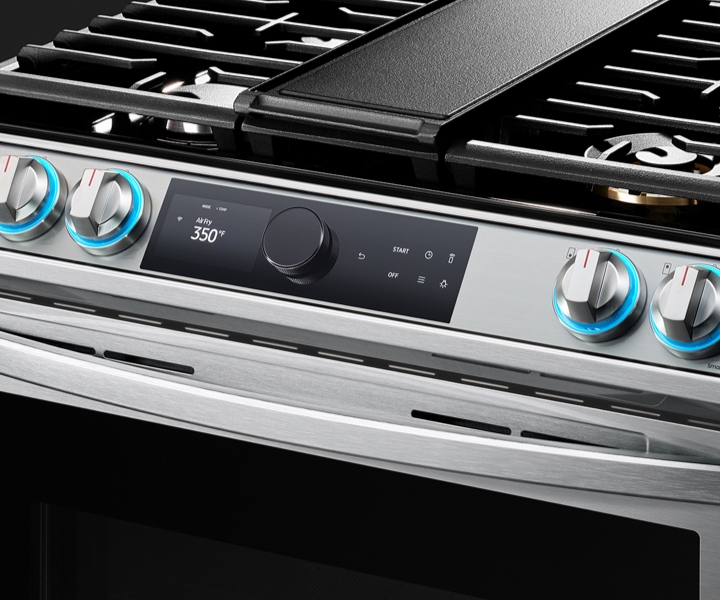 Front Control SlideIn Ranges Samsung US