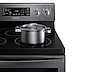 Thumbnail image of 5.9 cu. ft. Freestanding Electric Range with Air Fry and Convection in Black Stainless Steel