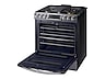 Thumbnail image of 5.8 cu. ft. Slide-In Gas Range with Flex Duo&trade; &amp; Dual Door in Black Stainless Steel