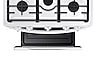 Thumbnail image of 5.8 cu. ft. Freestanding Gas Range with Convection in White