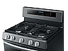 Thumbnail image of 5.8 cu. ft. Freestanding Gas Range with True Convection in Black Stainless Steel