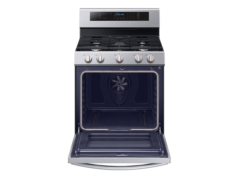 5.8 cu. ft. Freestanding Gas Range with True Convection in Stainless Steel
