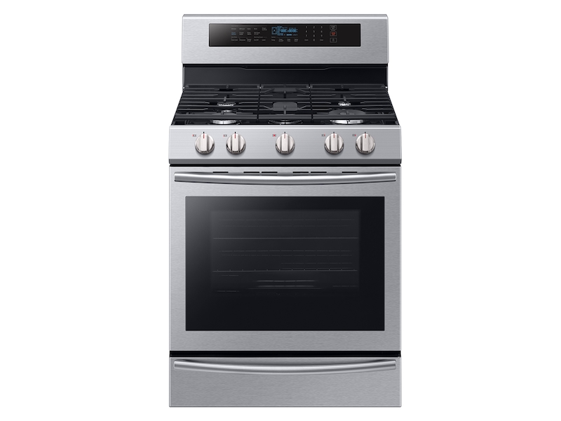 5.8 cu. ft. Freestanding Gas Range with True Convection and Steam Reheat in Stainless Steel