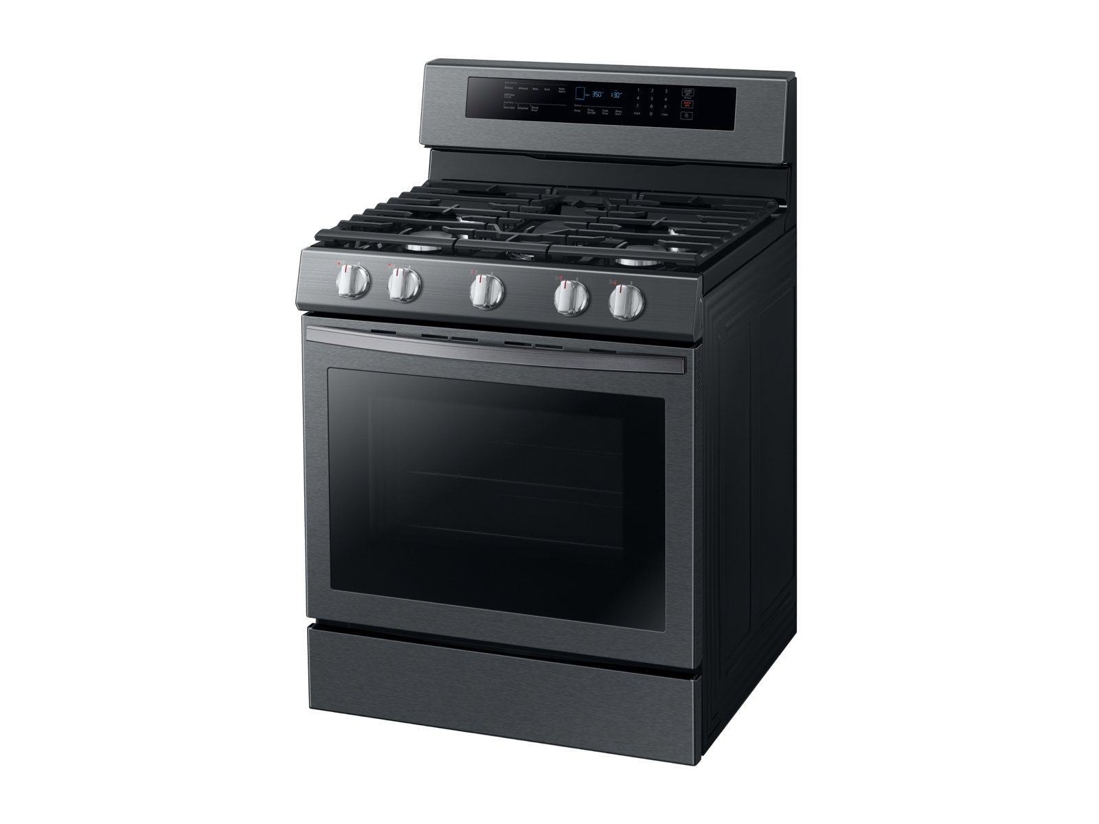 Thumbnail image of 5.8 cu. ft. Freestanding Gas Range with True Convection in Black Stainless Steel