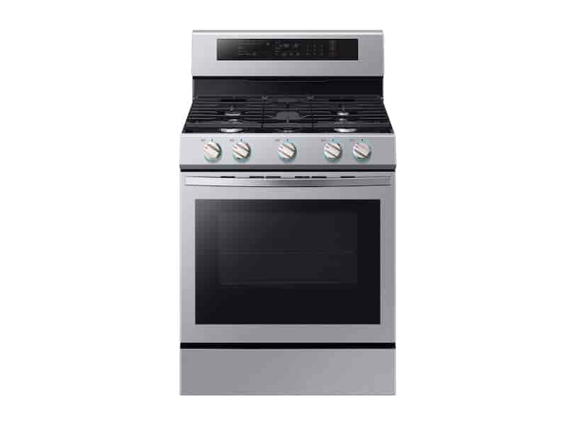 5.8 cu. ft. Freestanding Gas Range with True Convection in Stainless Steel