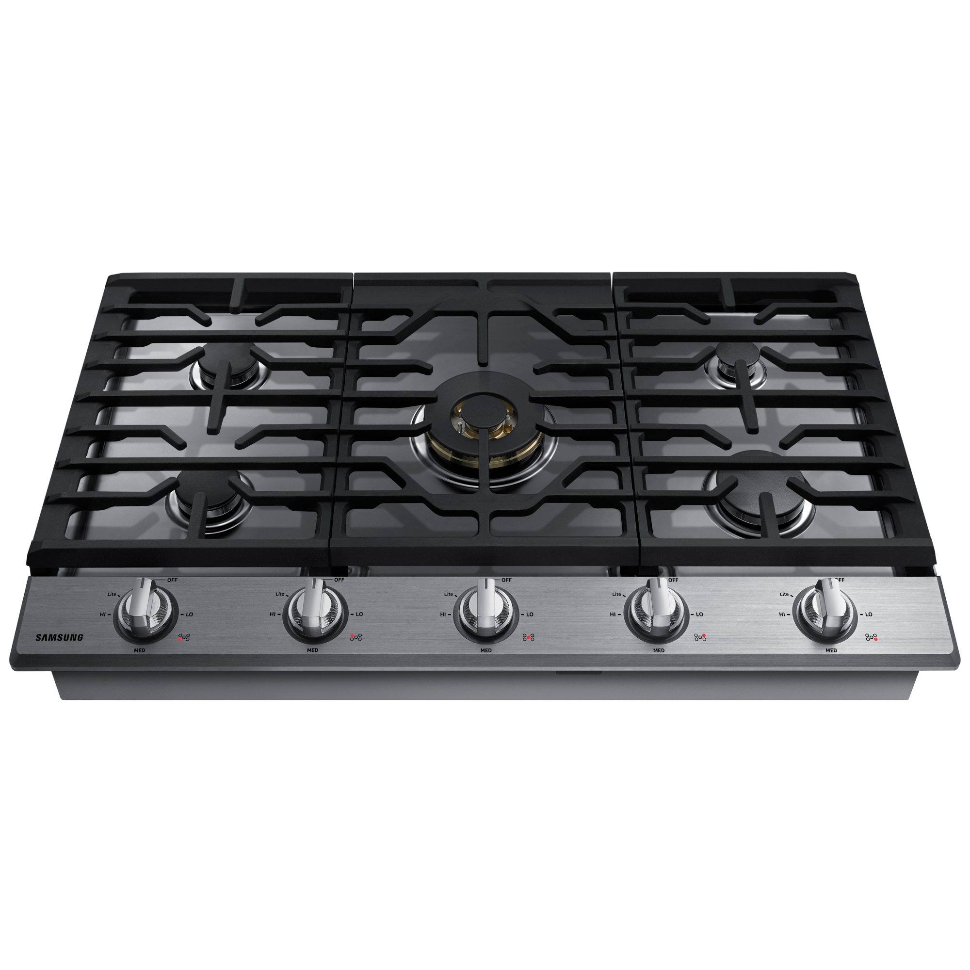 12' Gas Cooktops, 2 Burner Drop-in Propane/Natural Gas Cooker, 12 Inch Stainless