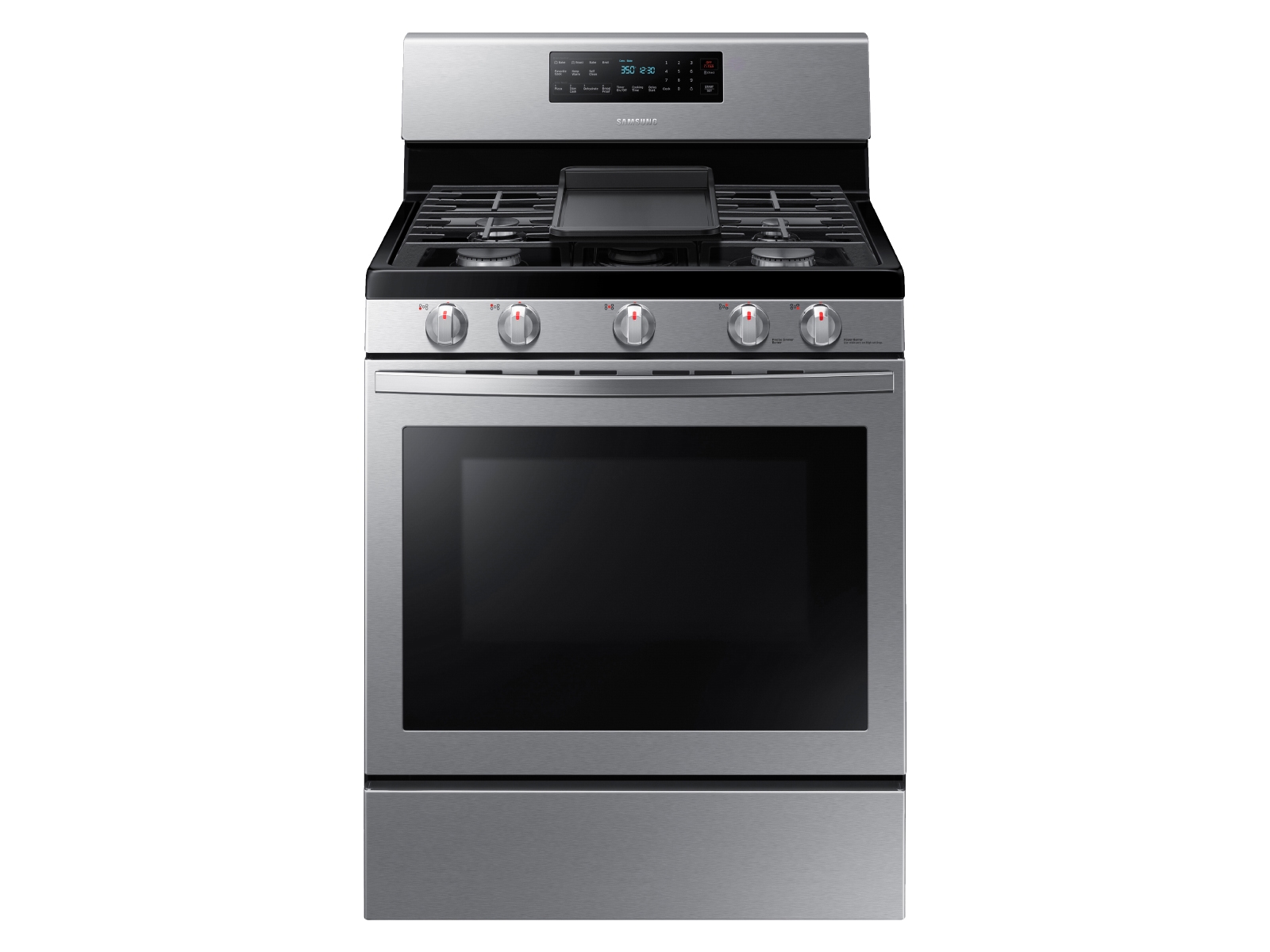 5.8 cu. ft. Gas Oven Range & Gas Stove in Stainless Steel