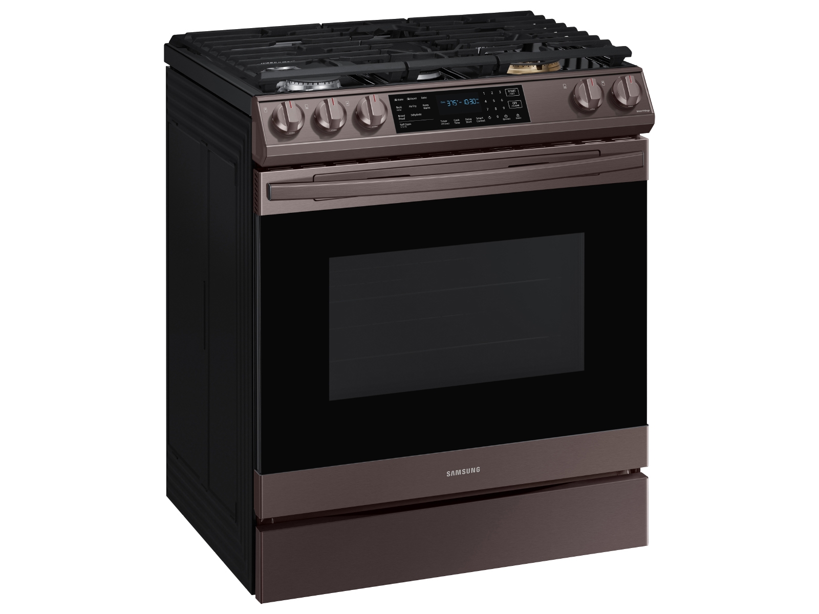 6.0 cu ft. Smart Slidein Gas Range with Air Fry in Tuscan Stainless