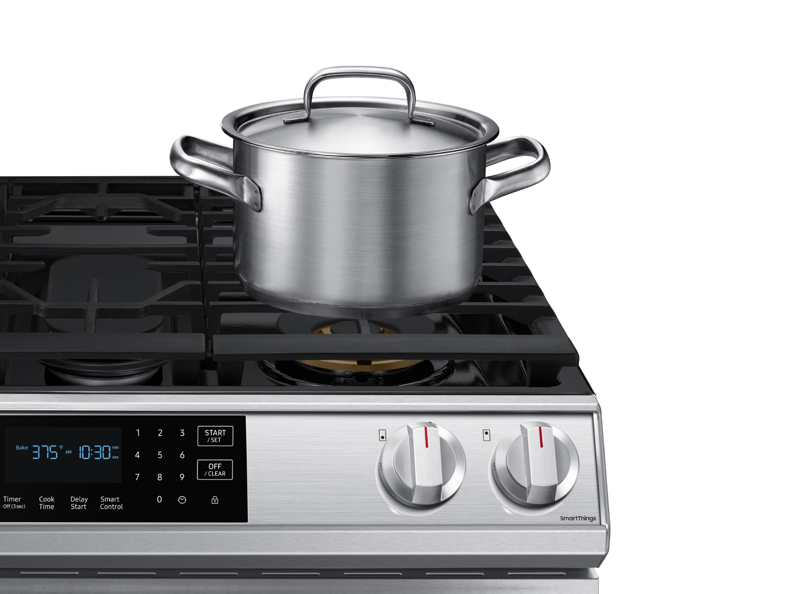 Samsung 30Slide-In Gas Range with Air Fry and Convection. NX60T8511SS