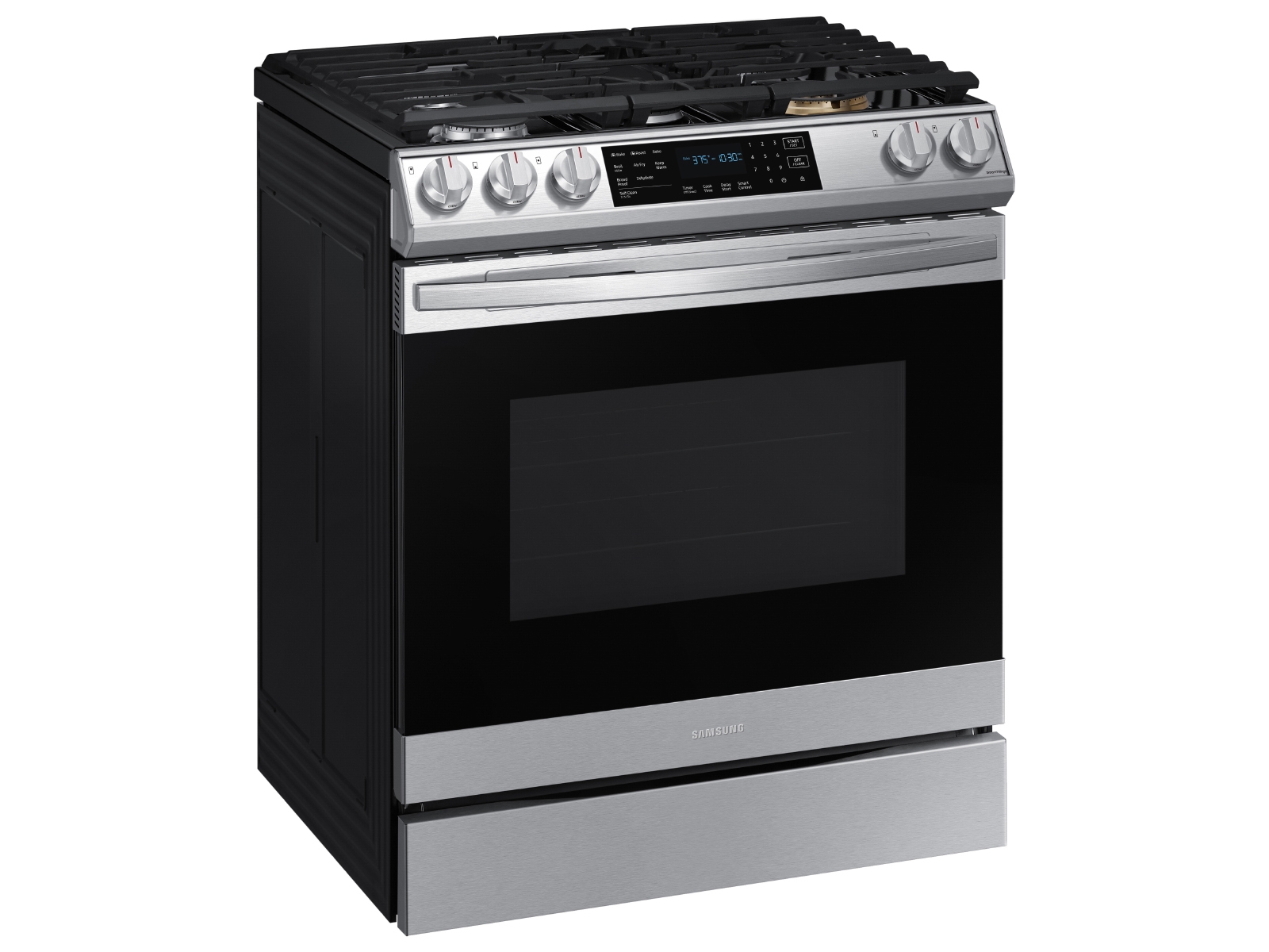 6.0 cu. ft. Front Control Slide-In Gas Range with Air Fry in Stainless ...