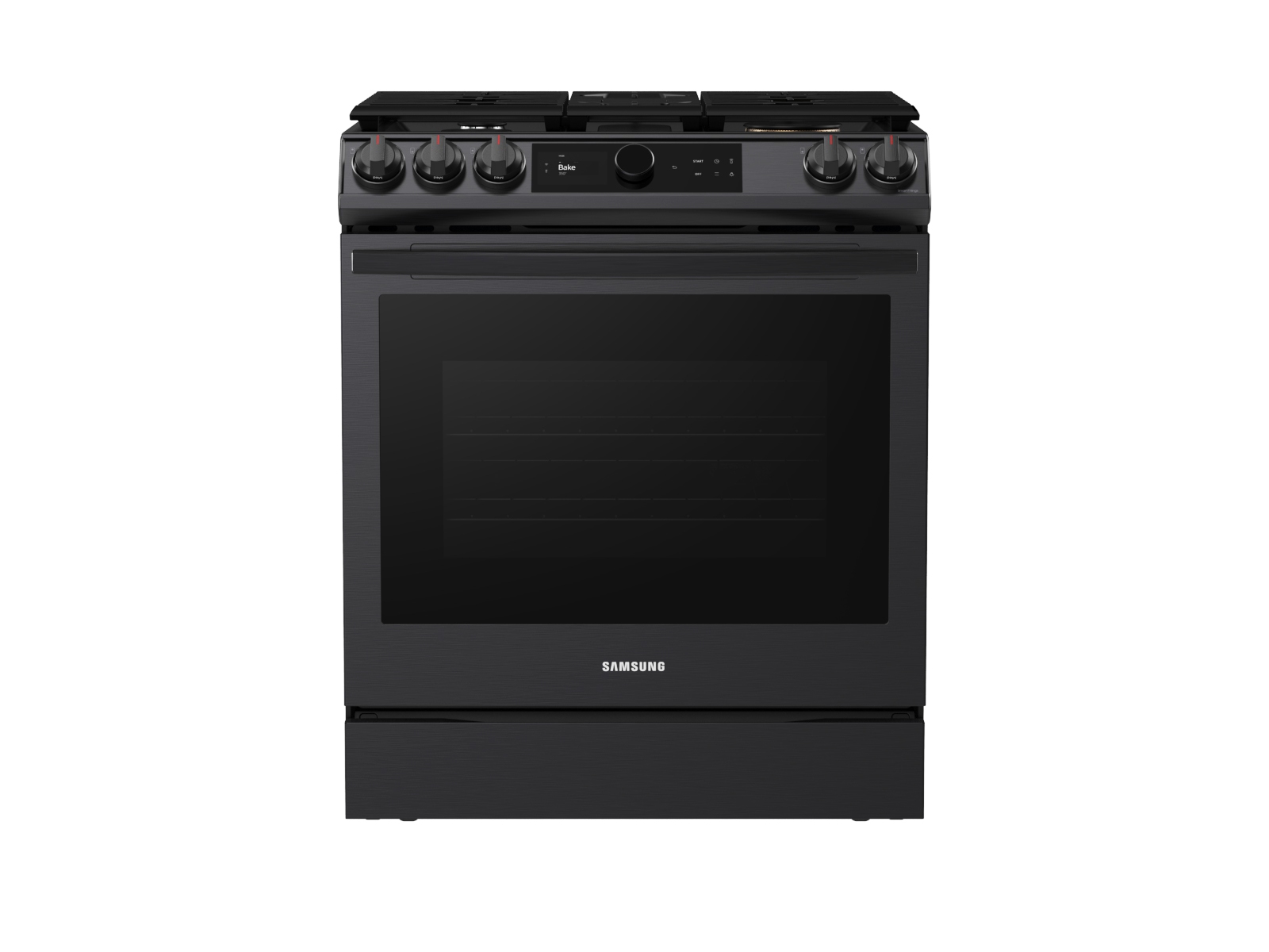 Thumbnail image of 6.0 cu ft. Smart Slide-in Gas Range with Smart Dial &amp; Air Fry in Black Stainless Steel