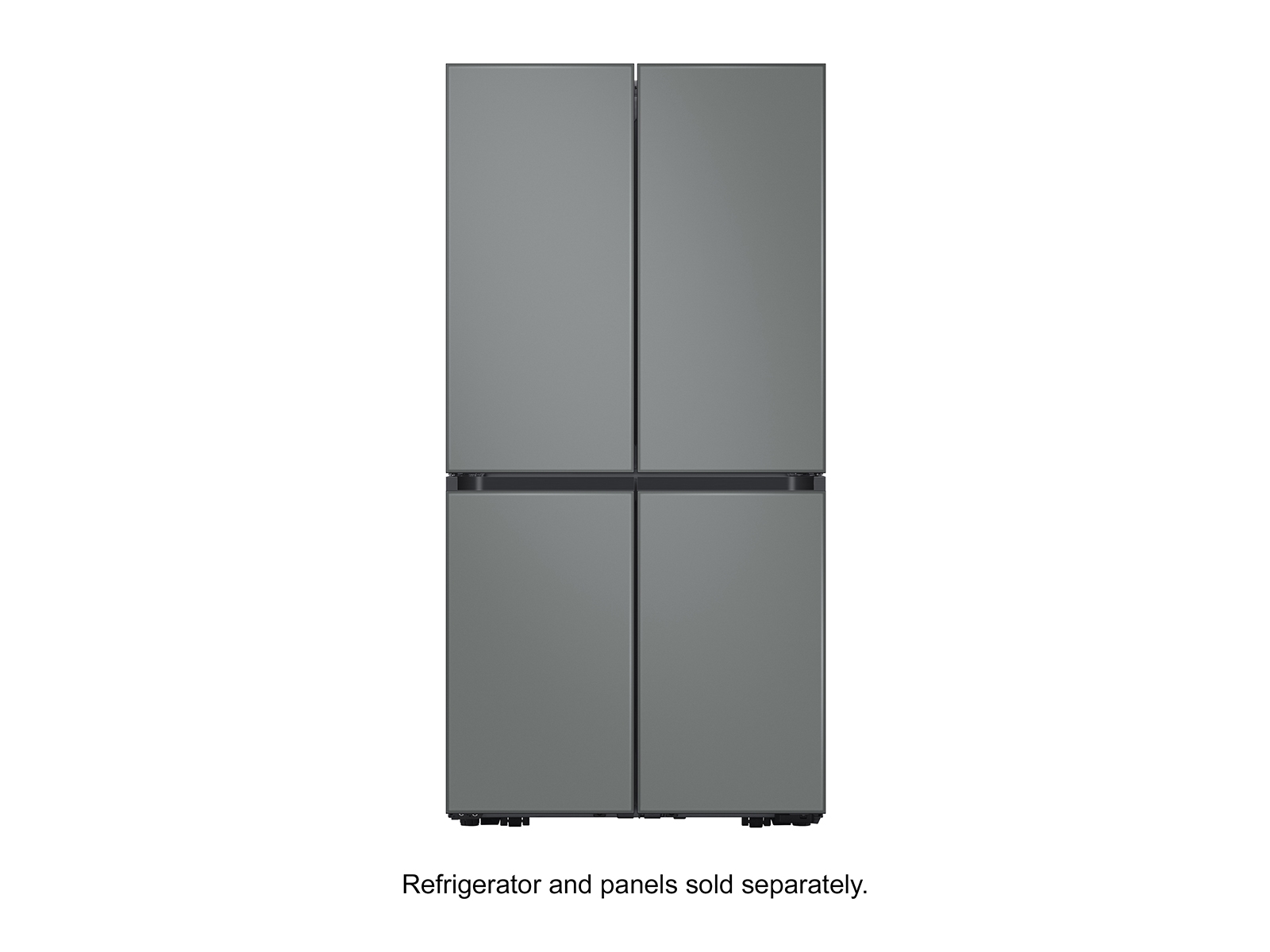 Thumbnail image of BESPOKE 4-Door Flex&trade; Refrigerator Panel in Matte Grey Glass (matte) - Bottom Panel