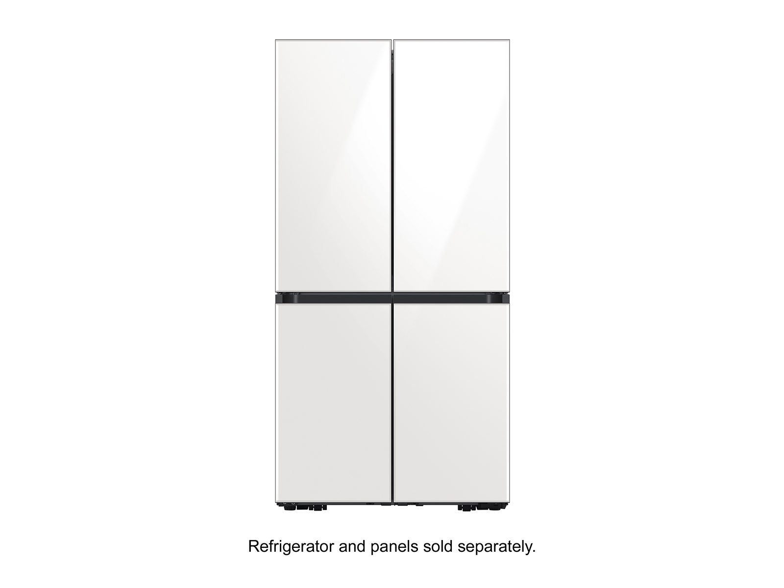 Thumbnail image of BESPOKE 4-Door Flex&trade; Refrigerator Panel in White Glass (2021) - Bottom Panel