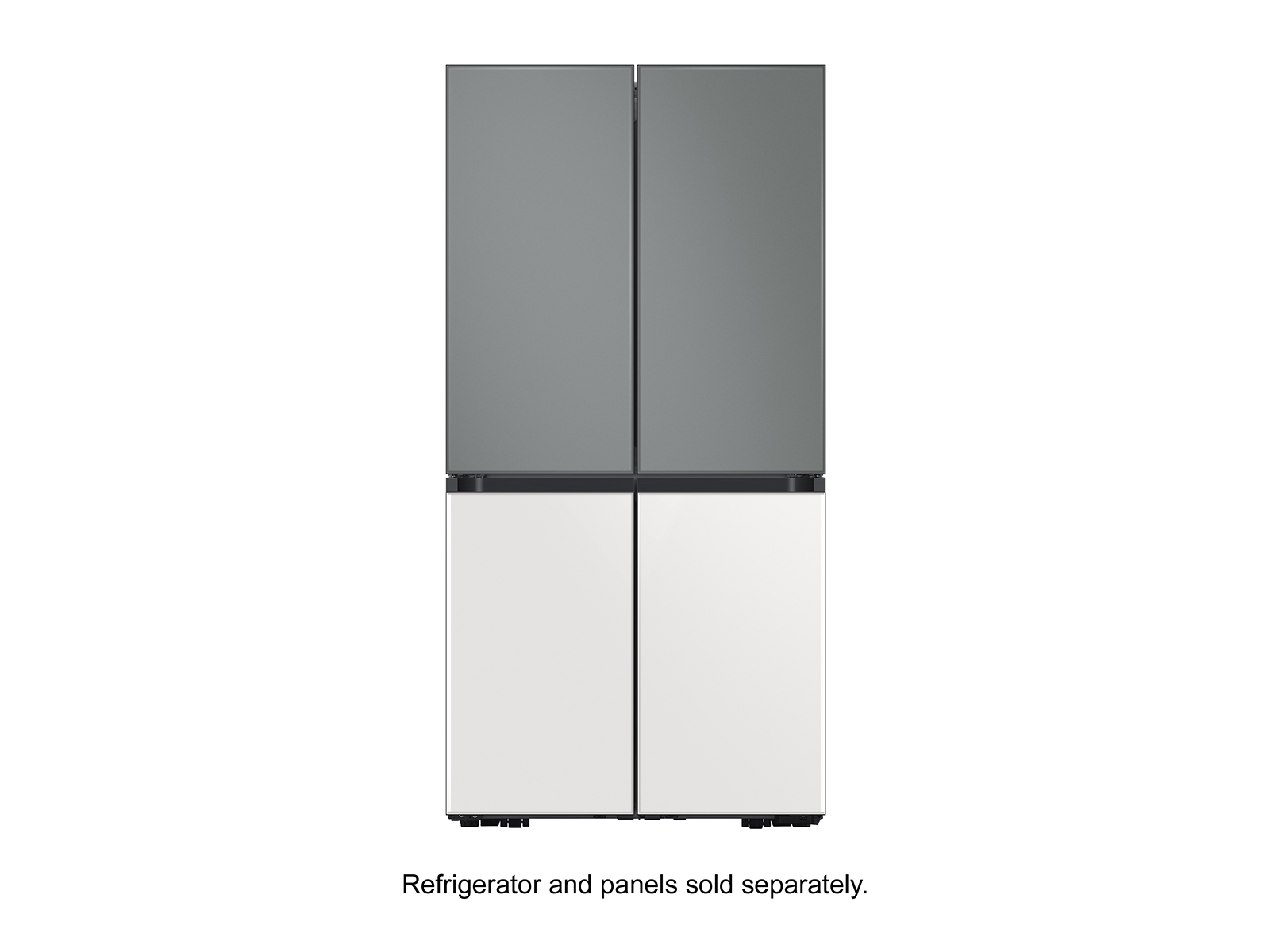 Thumbnail image of BESPOKE 4-Door Flex&trade; Refrigerator Panel in White Glass (2021) - Bottom Panel