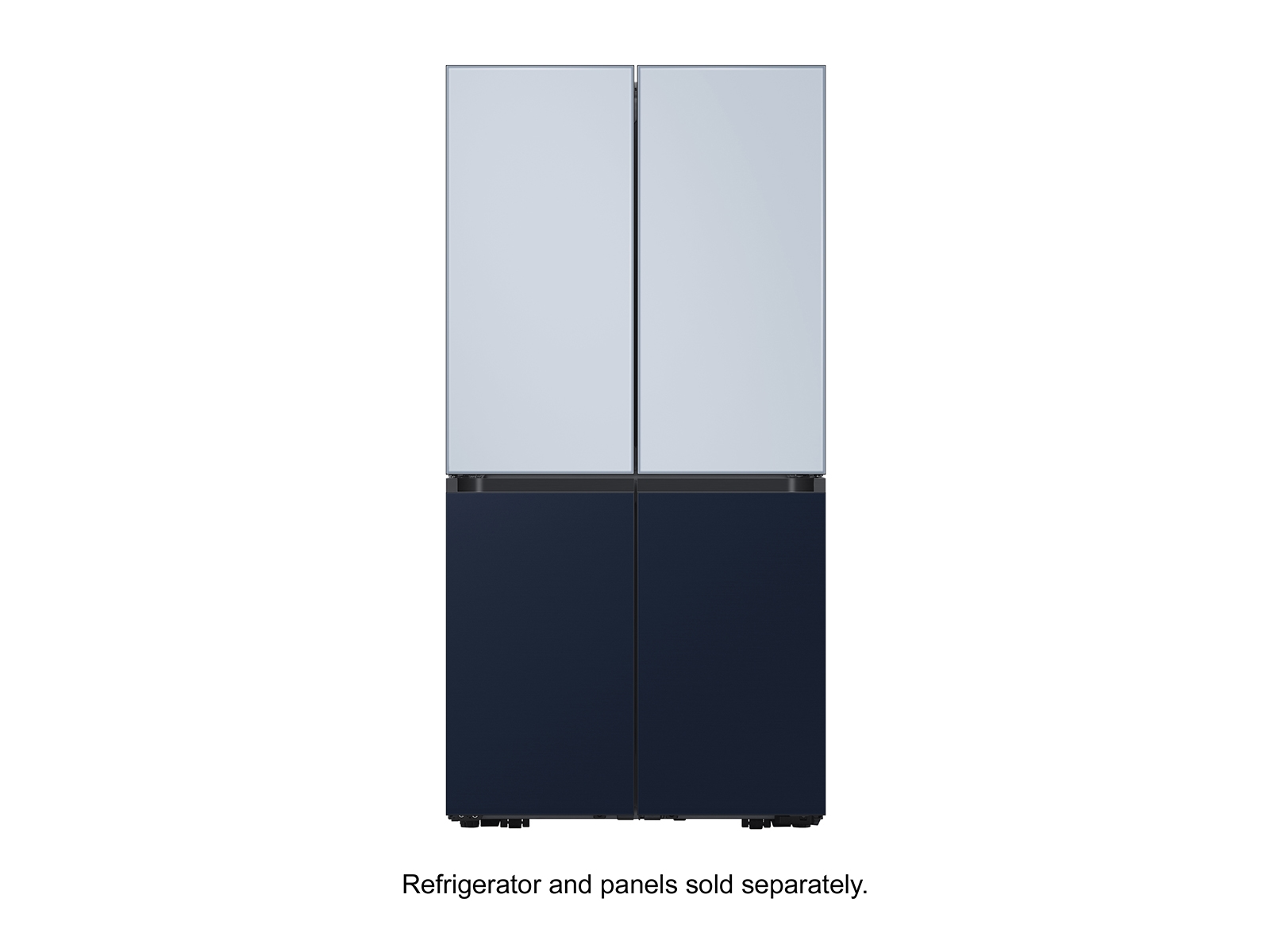 Thumbnail image of BESPOKE 4-Door Flex™ Refrigerator Panel in Navy Steel - Bottom Panel