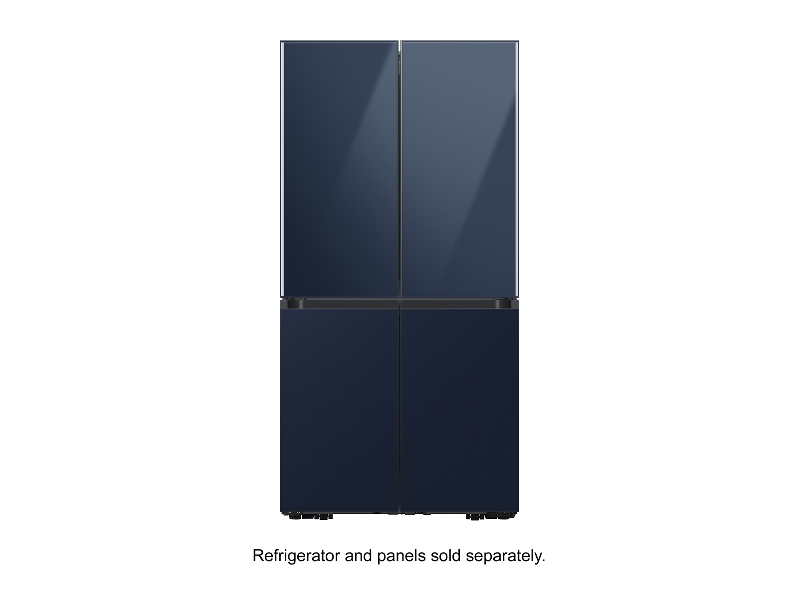 Thumbnail image of BESPOKE 4-Door Flex™ Refrigerator Panel in Navy Steel - Bottom Panel