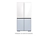 Thumbnail image of BESPOKE 4-Door Flex™ Refrigerator Panel in White Glass (2021) - Top Panel