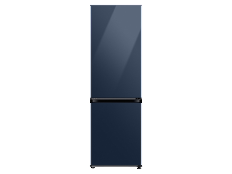 Envolver explosión Calvo 12.0 pies cu. Refrigerador Bespoke con congelador inferior y diseño  flexible en cristal azul marino - RB12A300641/AA | Samsung EE.UU.