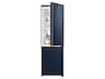 Thumbnail image of 12.0 cu. Ft. Bespoke Bottom Freezer Refrigerator with Flexible Design in Navy Glass