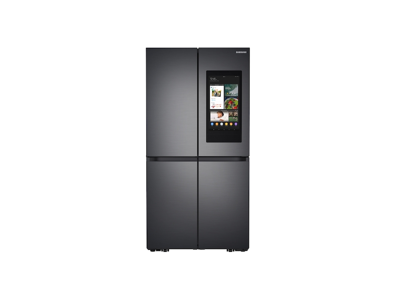 29 cu. ft. Smart 4-Door Flex&trade; Refrigerator with Family Hub&trade; and Beverage Center in Black Stainless Steel