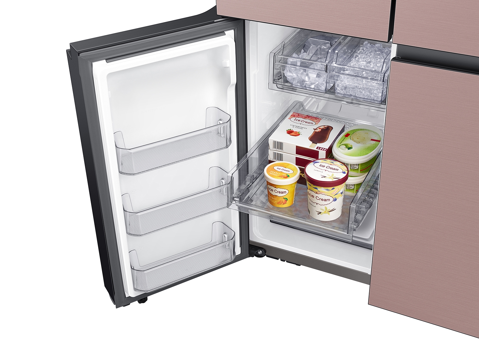 23 cu. ft. Smart Counter Depth BESPOKE 4Door Flex™ Refrigerator with