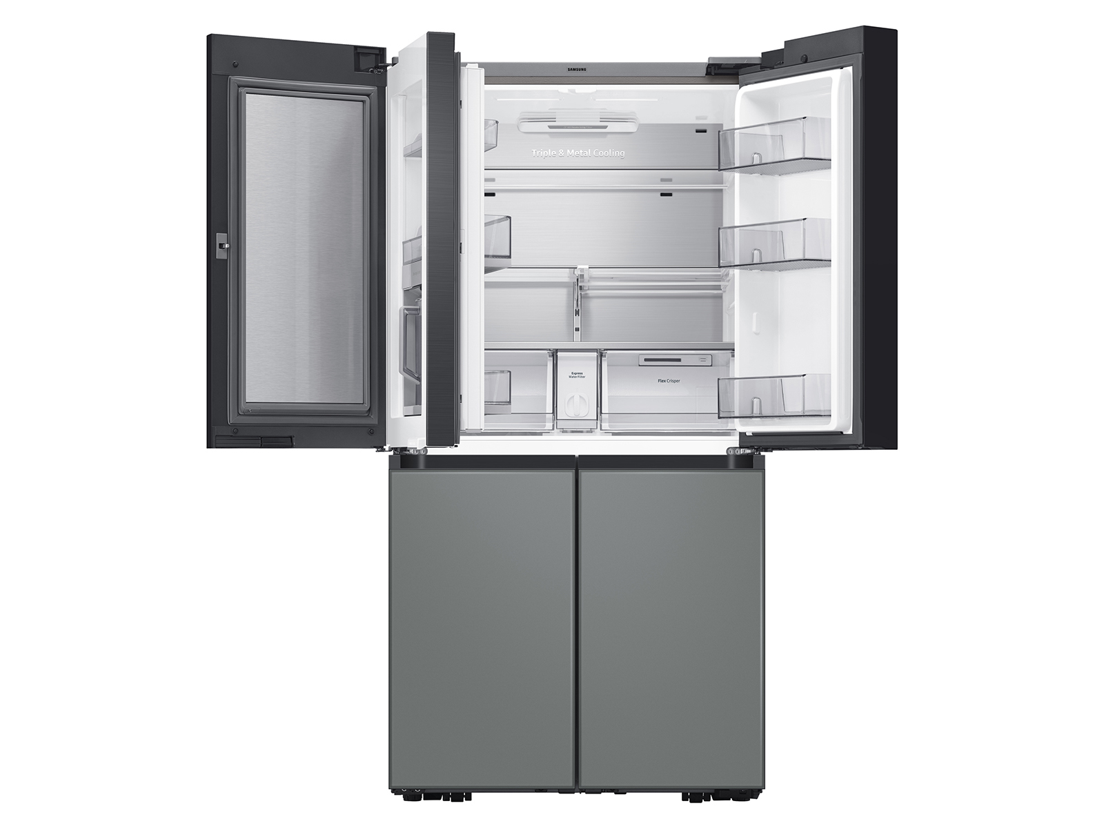 23 cu. ft. Smart Counter Depth BESPOKE 4Door Flex™ Refrigerator with