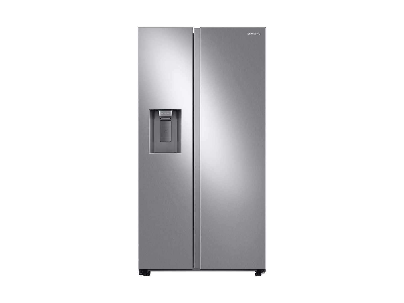 Samsung 22 cu. ft. Counter Depth Side-by-Side Refrigerator in Silver(RS22T5201SR/AA)