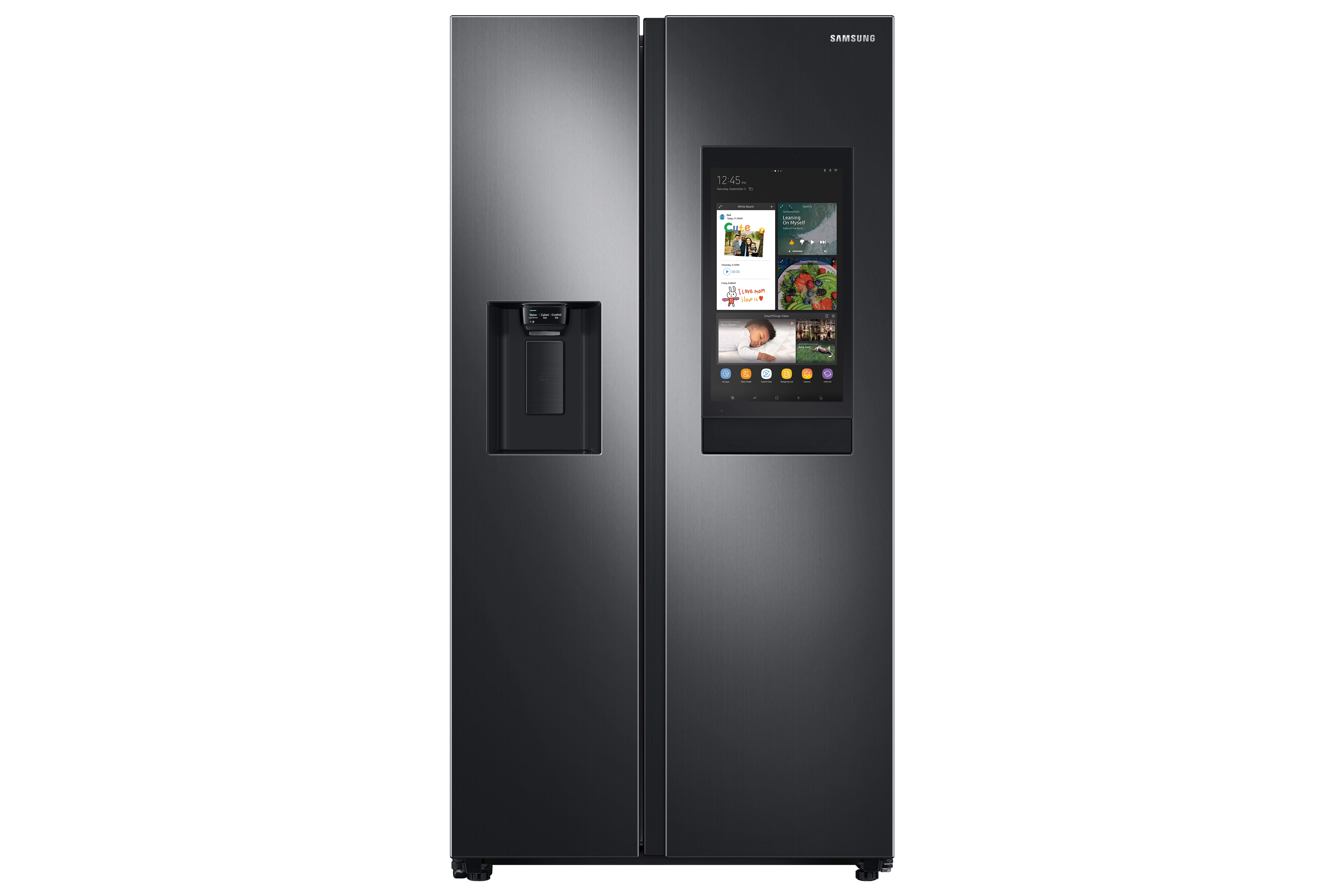 Side By Side Refrigerator With Family Hub Rs22t5561sg Samsung Us