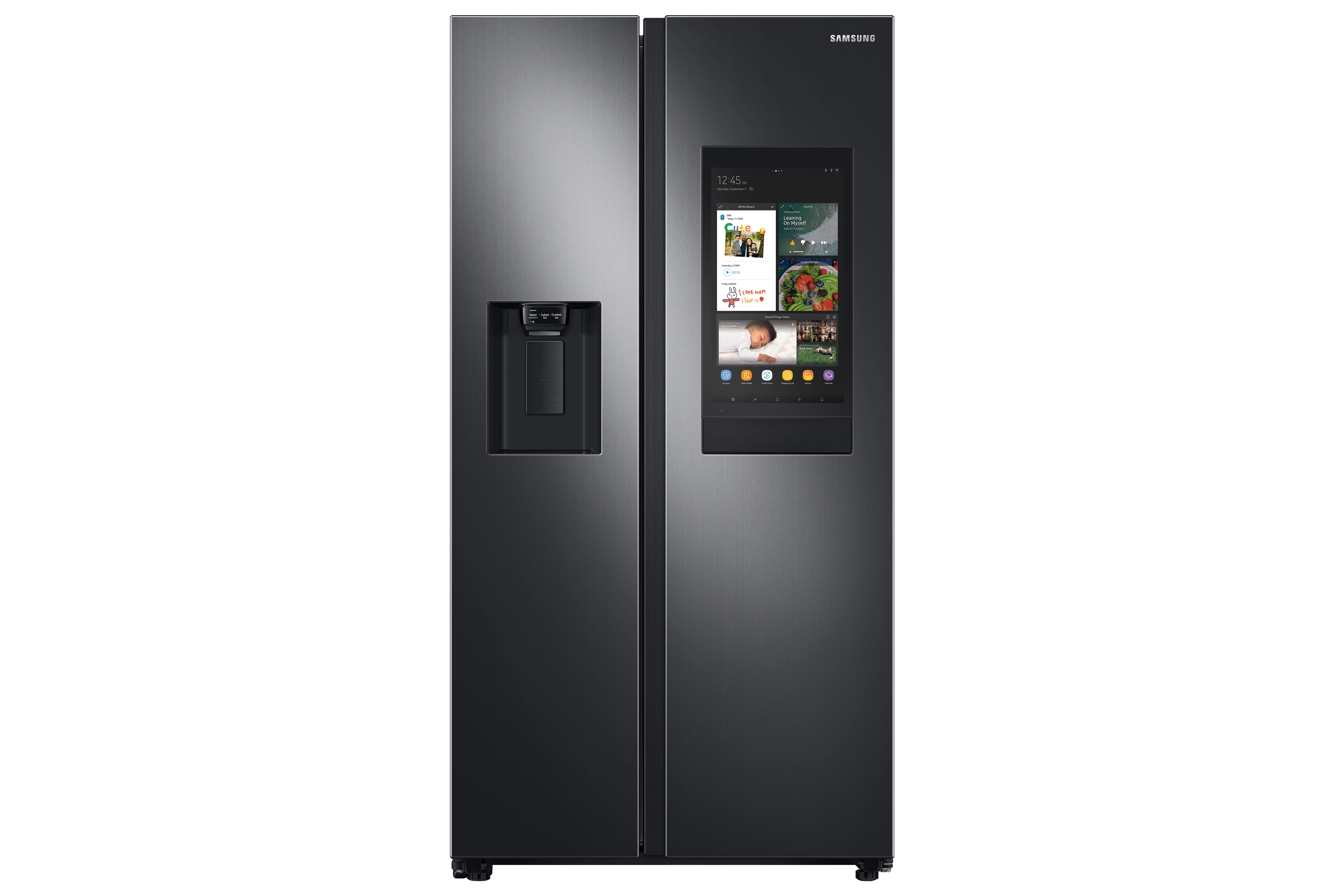 26.7 cu. ft. Large Capacity Side-by-Side Refrigerator with Touch Screen ...