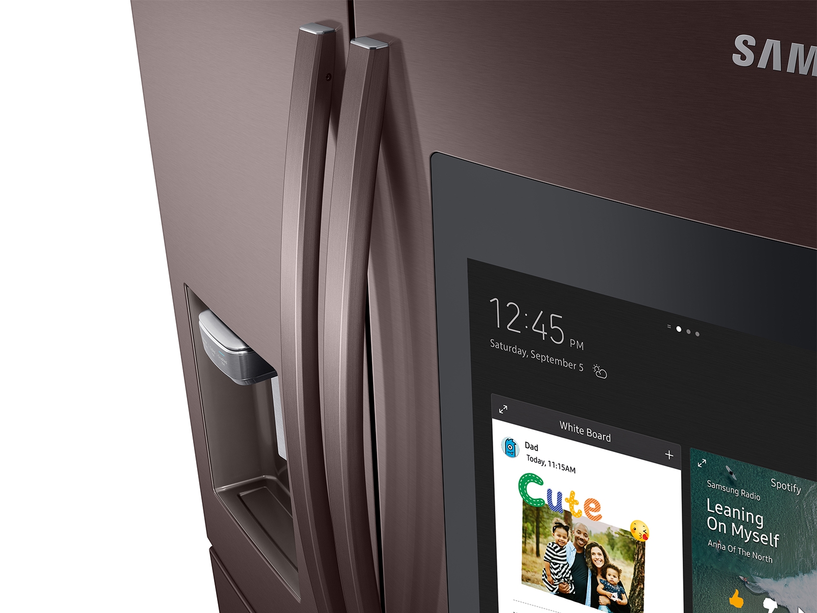 22 cu. ft. Counter Depth 4Door French Door Refrigerator with Touch