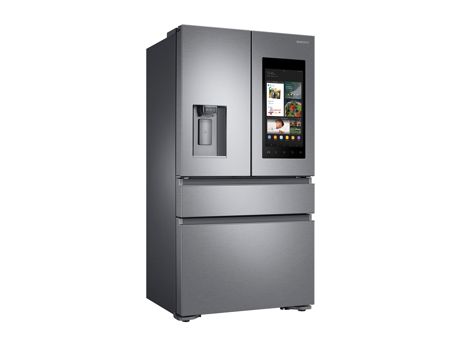 22 Cu. Ft. Family Hub™ Counter Depth 4-door French Door Refrigerator In 