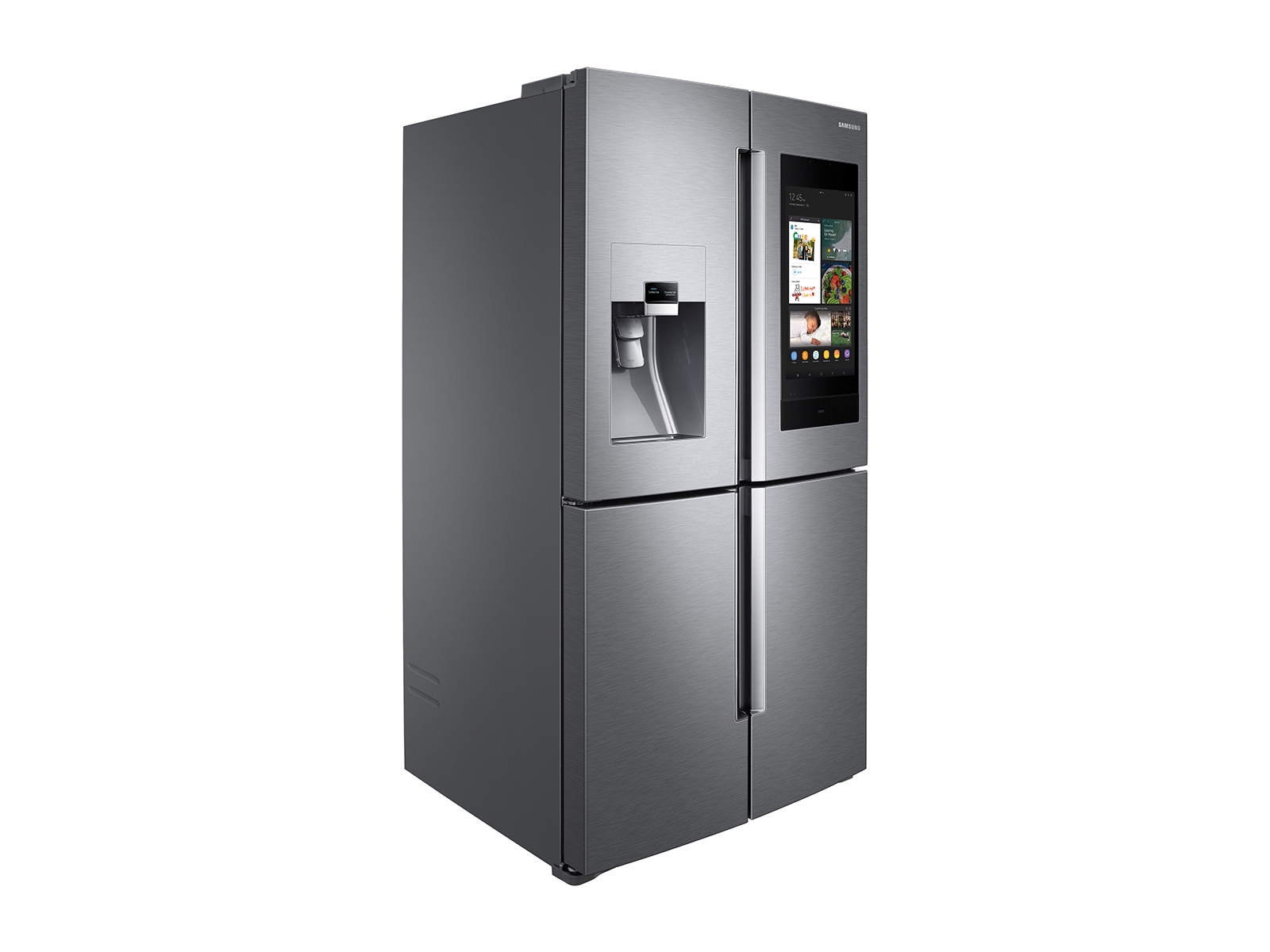 28 cu. ft. Family Hub™ 4-Door Flex™ Refrigerator in Stainless Steel ...