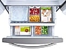 Thumbnail image of 25.1 cu. ft. 3-Door French Door Refrigerator with Family Hub&trade; in Stainless Steel