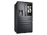 Thumbnail image of 28 cu. ft. 4-Door French Door Refrigerator with 21.5&rdquo; Touch Screen Family Hub&trade; in Black Stainless Steel