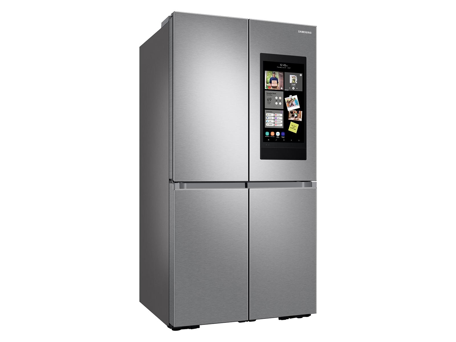 Thumbnail image of 29 cu. ft. Smart 4-Door Flex™ Refrigerator with Family Hub™ and Beverage Center in Stainless Steel