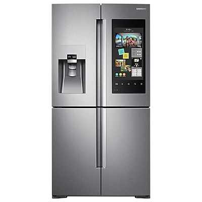 22 cu. ft. Family Hub™ Counter Depth 4-Door Flex™ Refrigerator  in Stainless Steel 22 cu. ft. Family Hub™ Counter Depth 4-Door Flex™ Refrigerator  in Stainless Steel