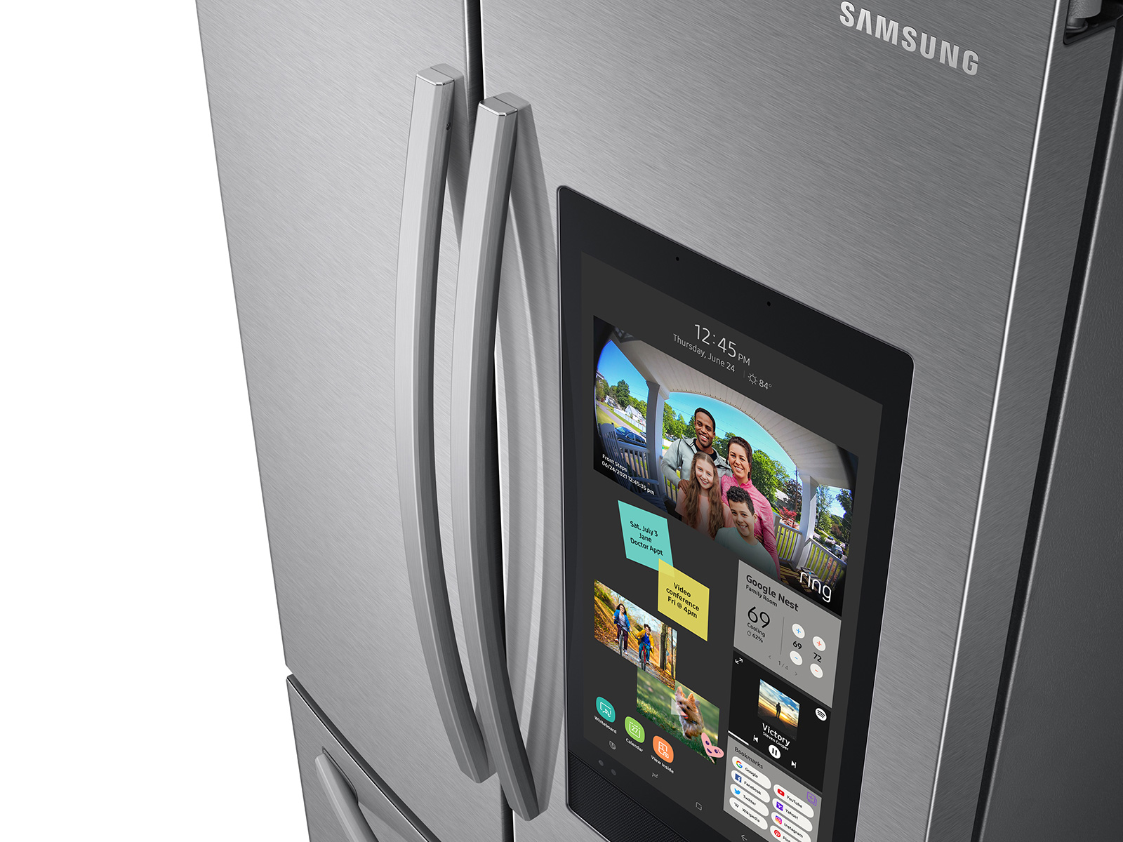 Samsung RF28T5F01SR 36 Inch Family Hub™ French Door Smart