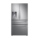 28 cu. ft. Food Showcase 4-Door French Door Refrigerators in Black Stainless Steel
