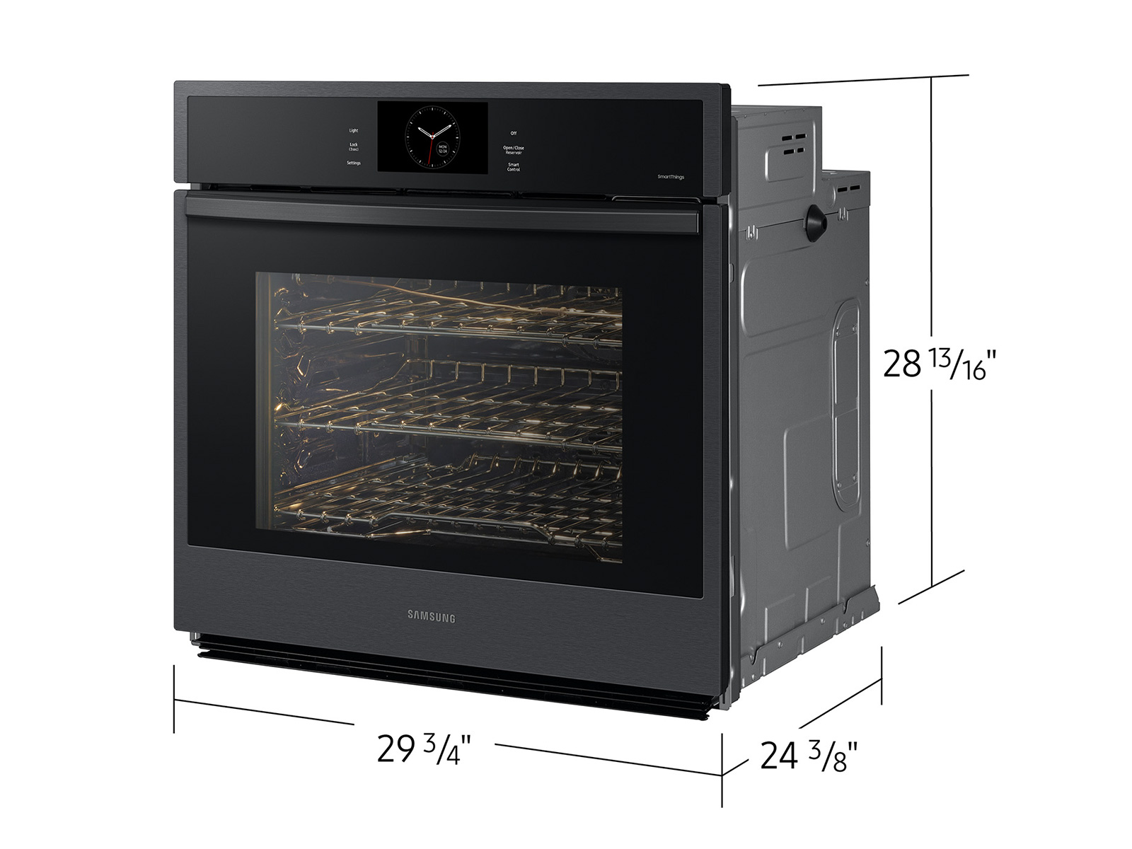 Thumbnail image of 30&quot; Single Wall Oven with Steam Cook in Matte Black