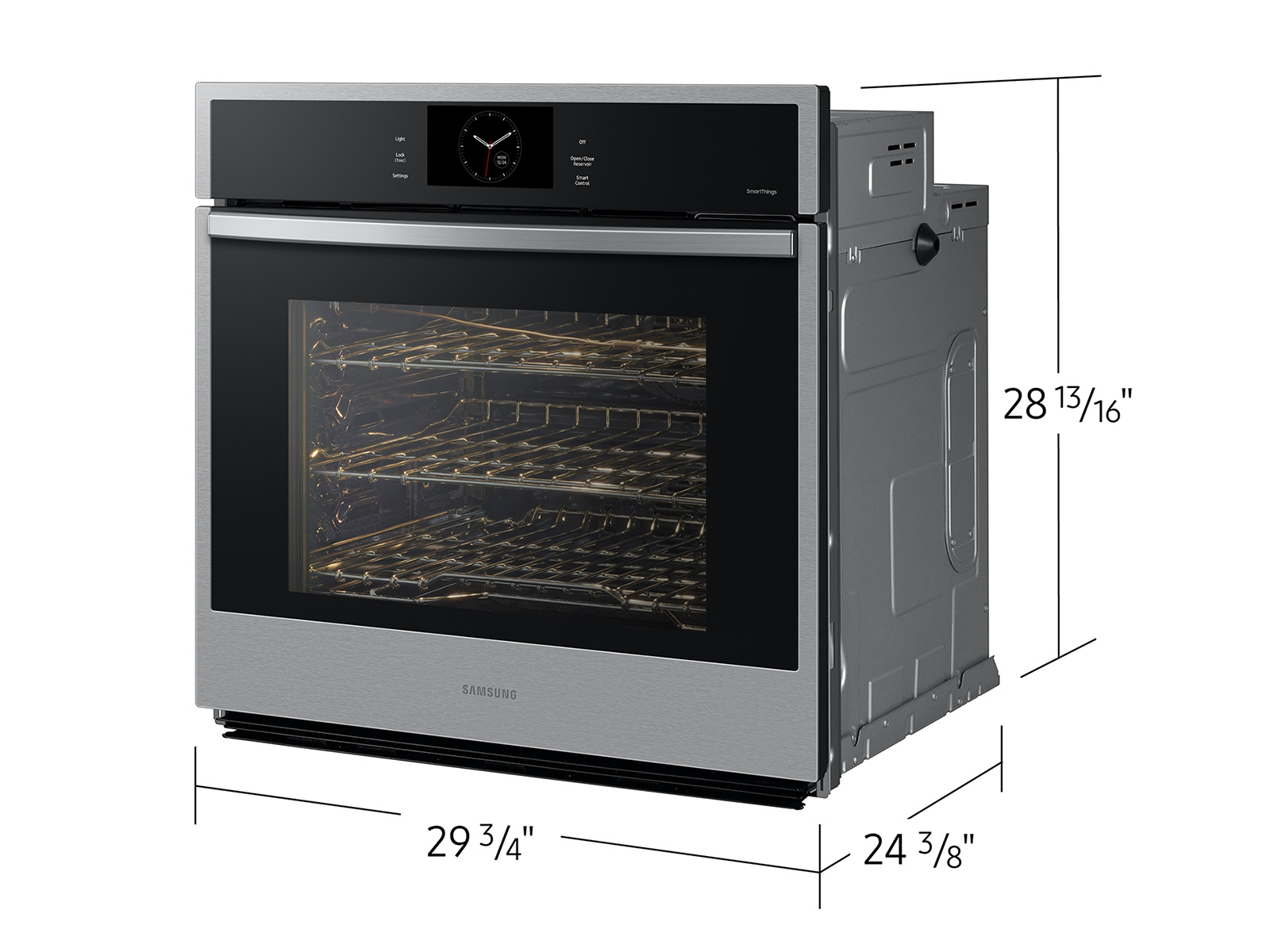 Thumbnail image of 30&quot; Single Wall Oven with Steam Cook in Stainless Steel