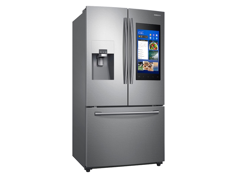 24 Cu Ft Capacity 3 Door French Refrigerator With Family Hub Capacity 3 Door French Refrigerator With Family Hub Refrigerators Rf265beaesr Aa Samsung Us
