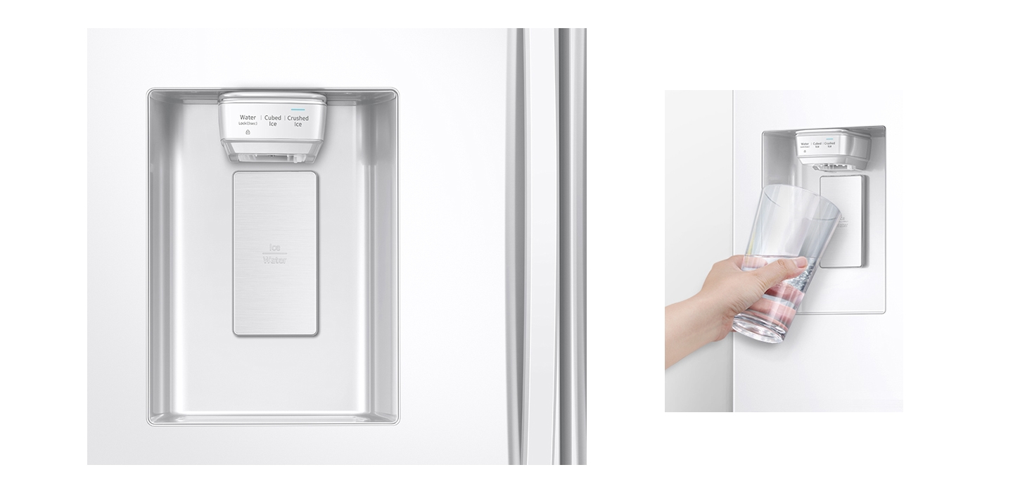 27 cu. ft. Large Capacity 3-Door French Door Refrigerator with External ...