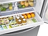 Thumbnail image of 27 cu. ft. Large Capacity 3-Door French Door Refrigerator with External Water & Ice Dispenser in Stainless Steel