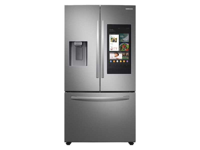 Samsung 26.5 cu.ft. 3-Door French Door Family Hub Refrigerator - White