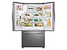 Thumbnail image of 26.5 cu. ft. Large Capacity 3-Door French Door Refrigerator with Family Hub&trade; and External Water &amp; Ice Dispenser in Stainless Steel