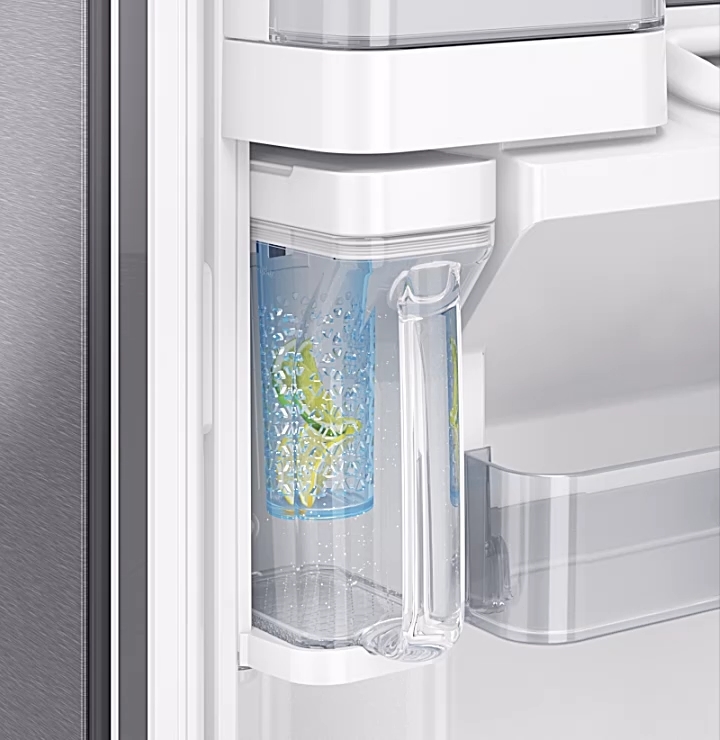Self filling water pitcher built into fridge door : r/INEEEEDIT
