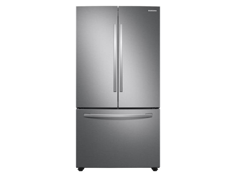 28 cu. ft. Large Capacity 3-Door French Door Refrigerator in Stainless Steel